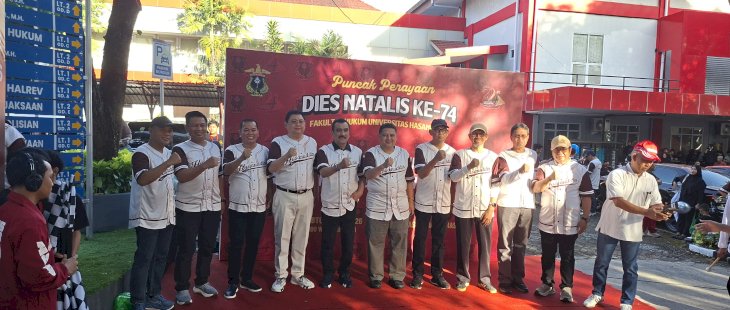 Hadiri Dies Natalis ke-74 FH Unhas, Appi Tekankan Kekuatan Jejaring Alumni Bangun Masa Depan Generasi