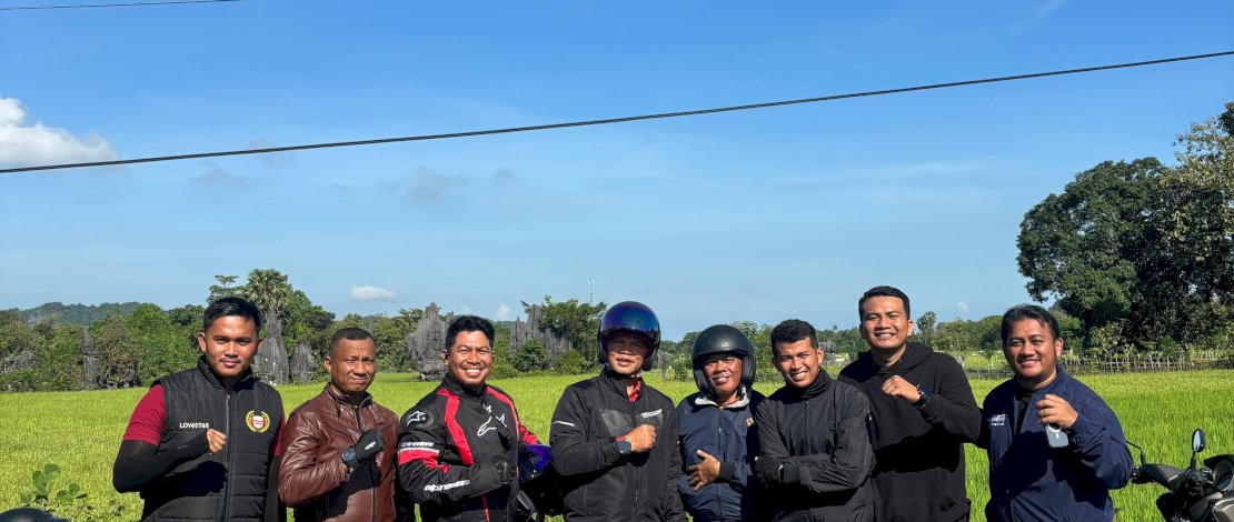Semangat kebersamaan, sinergitas dan sportivitas mewarnai kegiatan touring motor yang digelar Bank Indonesia, Minggu, 24 Mei 2026.