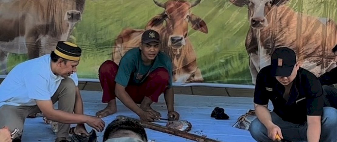 MaxOne Hotel Makassar Tebar Semangat Berbagi di Idul Adha, Salurkan Ratusan Paket Daging Kurban