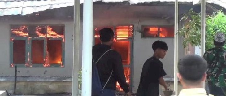 RSUD Syekh Yusuf Gowa Terbakar, Diduga Akibat Korsleting Listrik
