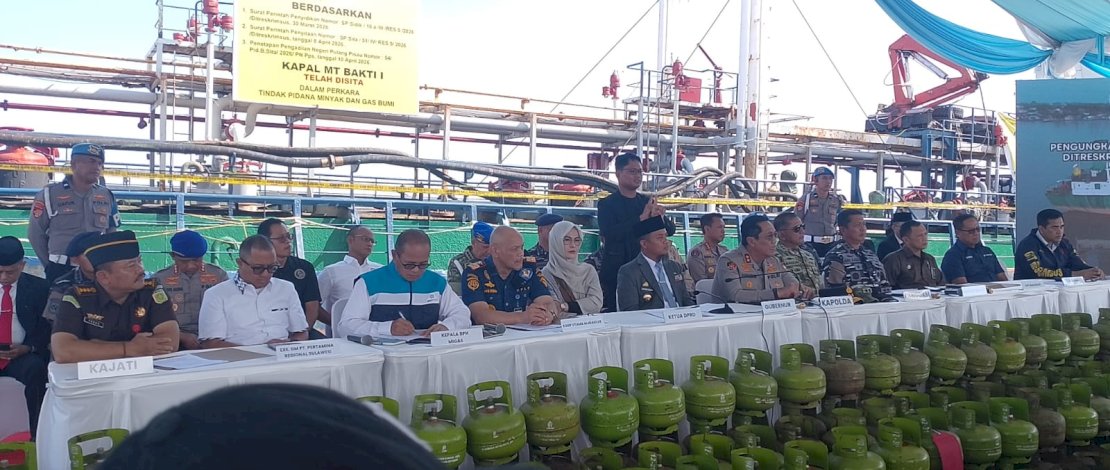 Apresiasi Gubernur, Polda Sulsel Bongkar Mafia Solar Subsidi Lintas Laut, 120 Ribu Liter Disita