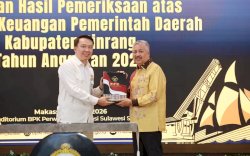 Pinrang Kembali Raih Opini WTP, Bukti Komitmen Kelola Keuangan Daerah Secara Transparan