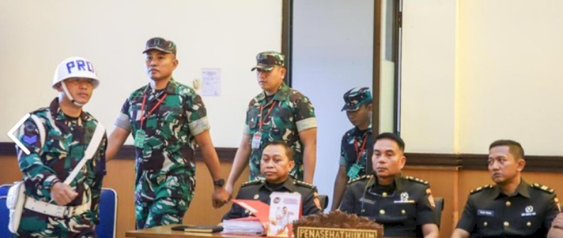 Empat Prajurit TNI Dituntut 2,5 Tahun Penjara dalam Kasus Penyiraman Air Keras Aktivis KontraS
