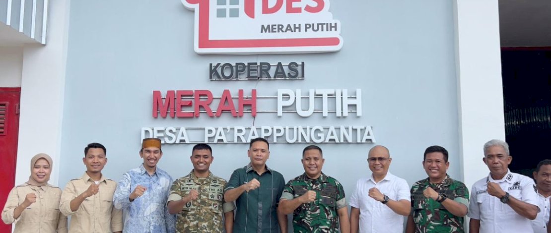 Koperasi Merah Putih Mulai Beroperasi, Takalar Siapkan Mesin Baru Penggerak Ekonomi Desa
