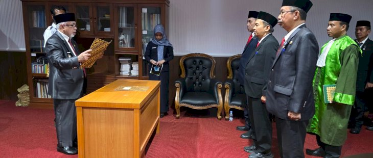 Wakil Bupati Bantaeng Lantik Muh Rivai Sebagai Kepala Bapenda
