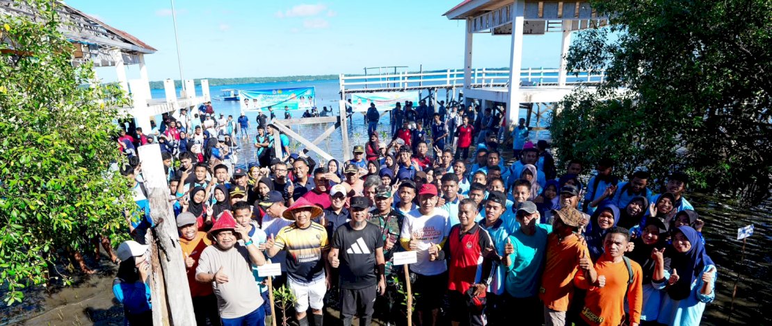 Gubernur Sulsel Tanam 1.000 Mangrove di Selayar Peringati Hari Lingkungan Sedunia, Ajak Warga Hijaukan Pesisir