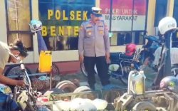 Skuteris Peserta SCP XIX Nginap di Polsek Benteng, Polisi Sediakan Tempat Istirahat Hingga Fasilitas Mandi dan Memasak