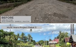 Infrastruktur Sulsel Terus Dikebut, Jalan Strategis Antarwilayah Mulai Berubah Wajah