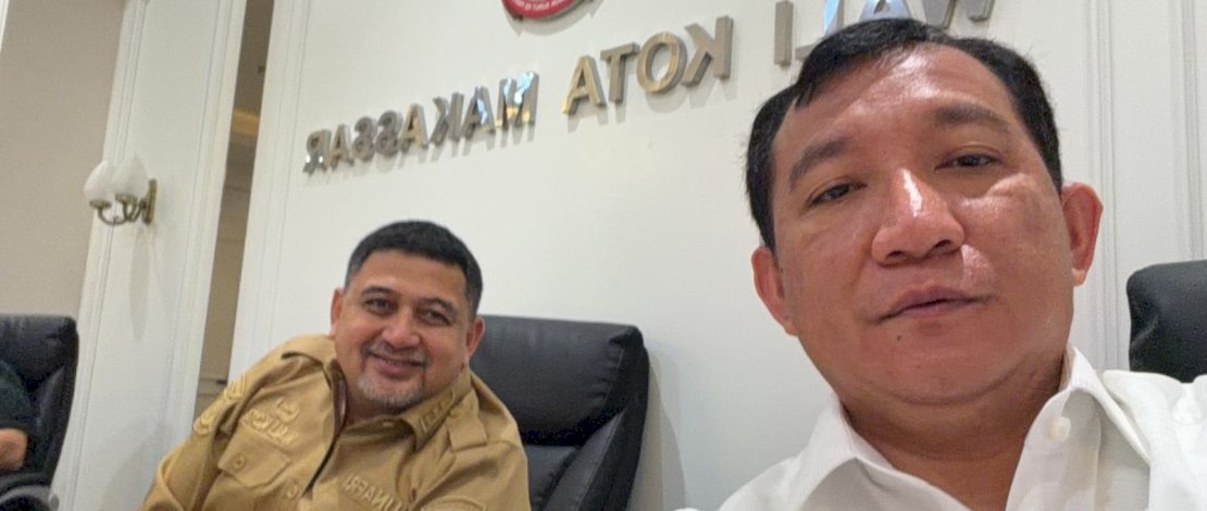 Prof Amir Ilyas bersama Wali Kota Makassar Munafri Arifuddin. 