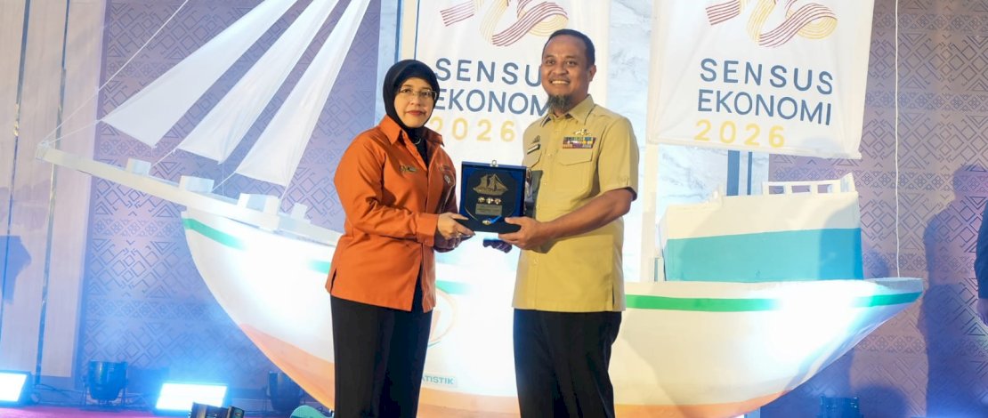 Sulsel Jadi Provinsi Pertama Pencanangan Sensus Ekonomi 2026 di Indonesia  &nbsp;