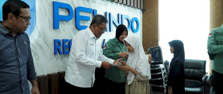 Pelindo dan PJM Gelar Doa Bersama dan Santuni Anak Yatim