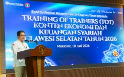 BI Sulsel Gelar ToT Konten Ekonomi dan Keuangan Syariah   