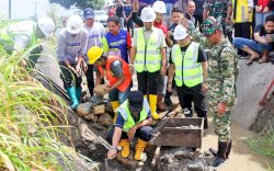 Gubernur Sulsel Ground Breaking Rehabilitasi Irigasi Bengo, Perkuat Produktivitas Pertanian Bone