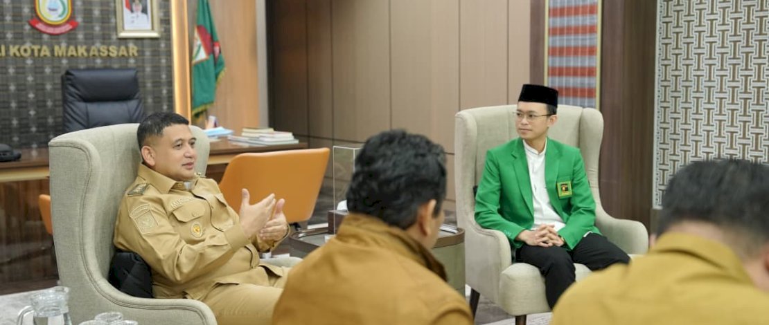 Temui Wali Kota Makassar, Ketua PPP Sulsel Serukan Fraksi di DPRD Dukung Program Pemkot Makassar