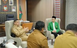 Temui Wali Kota Makassar, Ketua PPP Sulsel Serukan Fraksi di DPRD Dukung Program Pemkot Makassar