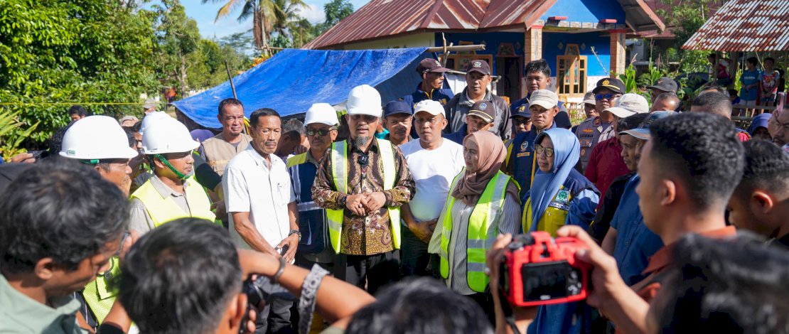 Gubernur Sulsel Ground Breaking Paket 1 MYP Rehabilitasi Daerah Irigasi Apparang Hulu, Dukung Produktivitas Pertanian di Sinjai