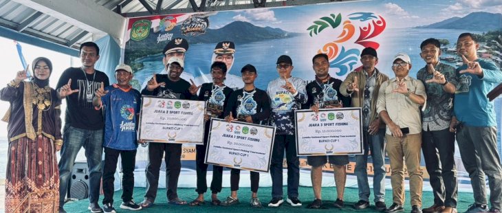 Resmi Ditutup, Berikut Daftar Juara National Sport Fishing Tournament Bupati Cup I Luwu Timur