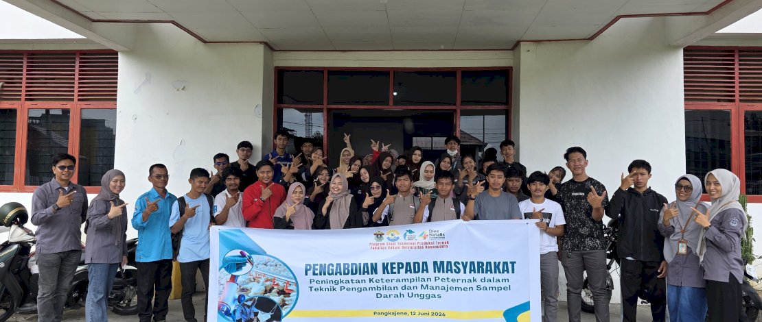 Unhas Bekali Peternak Sidrap Teknik Modern Jaga Kesehatan Unggas dan Tingkatkan Produktivitas