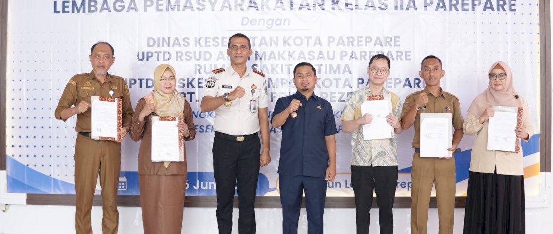 Pemkot Parepare dan Lapas Perkuat Kolaborasi Kesehatan, Warga Binaan Dilibatkan Jadi Kader Sehat
