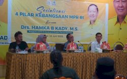 Hamka B Kady Sosialisasi 4 Pilar Kebangsaan, Ingatkan Marak Penyebaran Hoaks dan Ujaran Kebencian