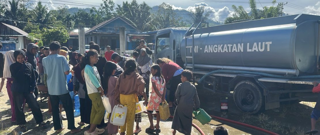 Gerak Cepat Tanpa Batas, TNI AL Kodaeral VI Lanal Palu Terjunkan Satgas dan Posko Darurat di Sigi Pasca-Gempa M 6,7
