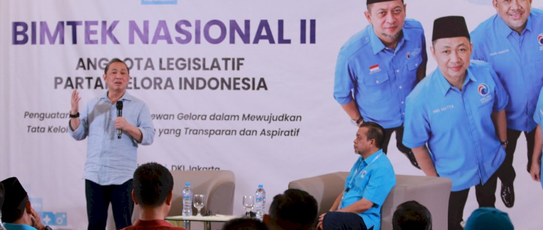 Ketua Umum Partai Gelombang Rakyat (Gelora) Indonesia Anis Matta menegaskan, Partai Gelora secara tegas menolak wacana penerapan ambang batas parlemen atau parliamentary threshold untuk DPRD tingkat daerah lewat RUU Pemilu.