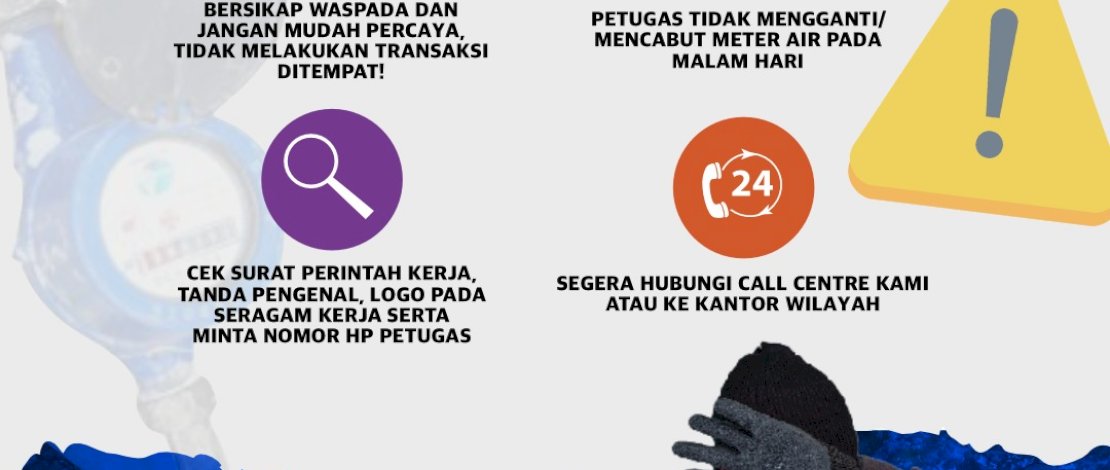Marak Pencurian Meter Air, Perumda Air Minum Kota Makassar Imbau Pelanggan Tingkatkan Kewaspadaan