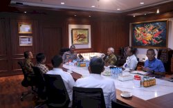 Percepat Pembentukan BNNK Luwu Timur, Bupati Irwan Temui Kepala BNN RI