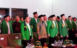 Hadiri Pelantikan DPW PPP Sulsel, Gubernur Andi Sudirman Ajak Perjuangkan Dukungan Pusat untuk Pembangunan Daerah
