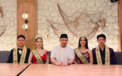 Hardiman Rewa Jamu Mister dan Miss Sulawesi Selatan 2026 Gala Dinner di Restoran Sandeq