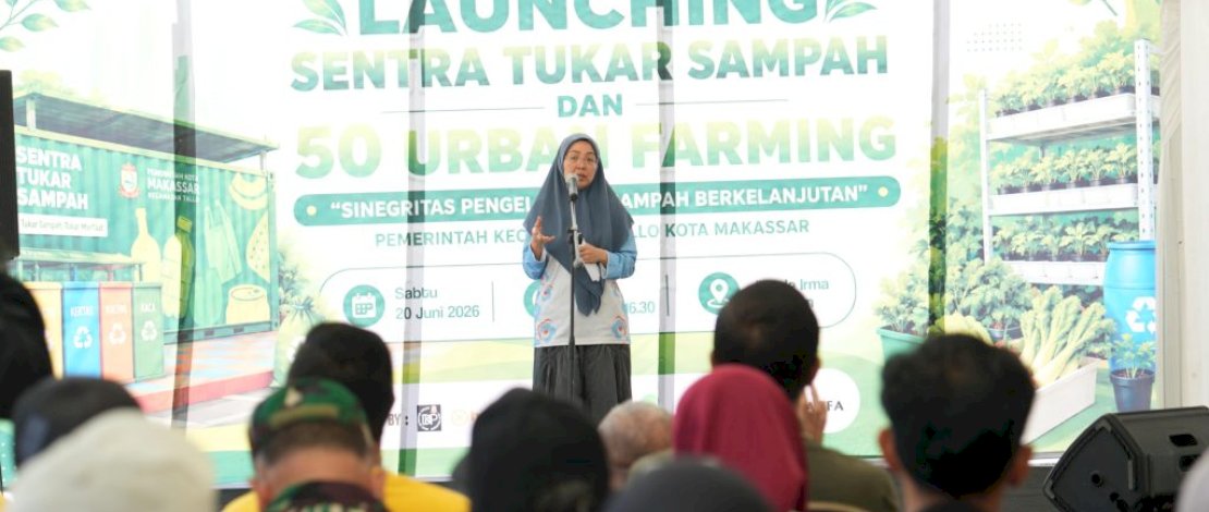 Ketua Dewan Lingkungan Hidup Kota Makassar, Melinda Aksa