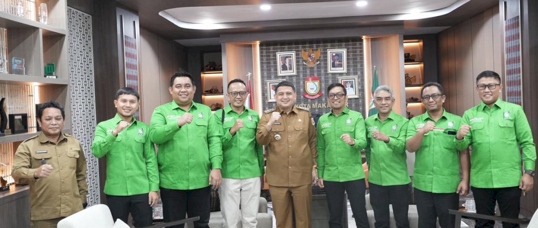 Temui Wali Kota Appi, Ketua PKB Makassar Tegaskan Dukungan Penuh dan Siap Kawal Program Pemkot
