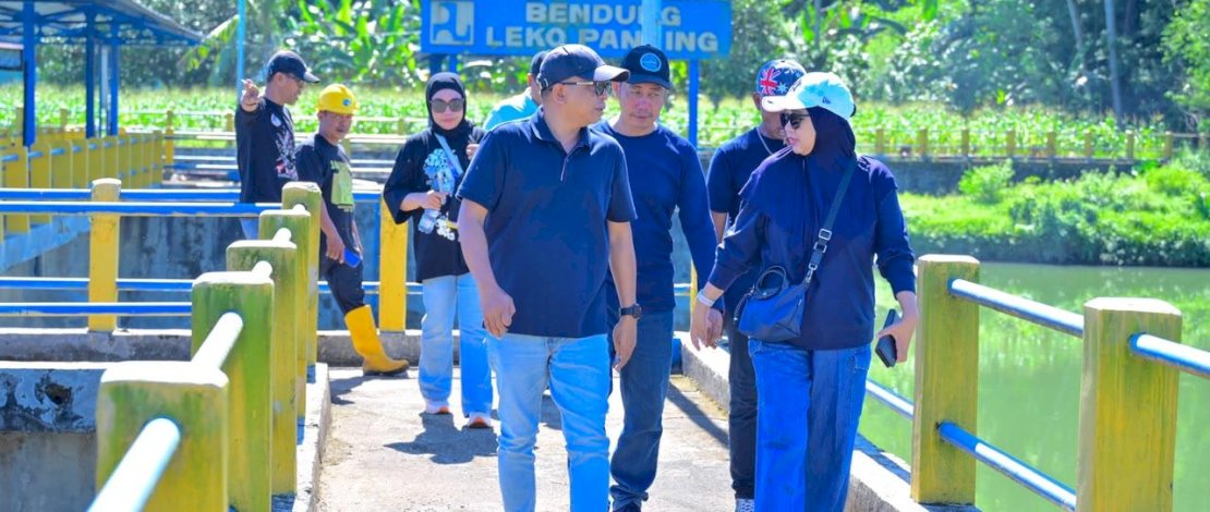 Pastikan Pelayanan Tetap Optimal, Direksi Perumda Air Minum Makassar Tinjau Langsung Kondisi Saluran Leko Pancing