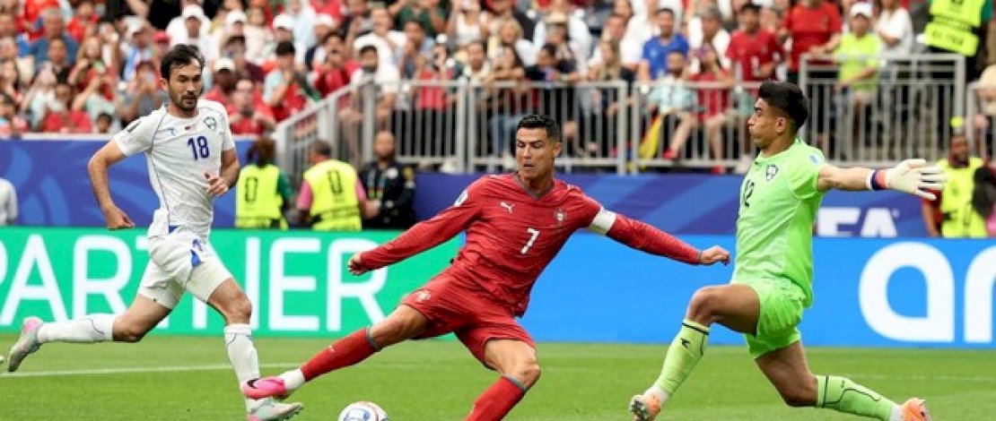 Portugal tampil dominan saat menghadapi Uzbekistan pada laga Grup K Piala Dunia 2026, Rabu (24/6/2026) dini hari WIB. 