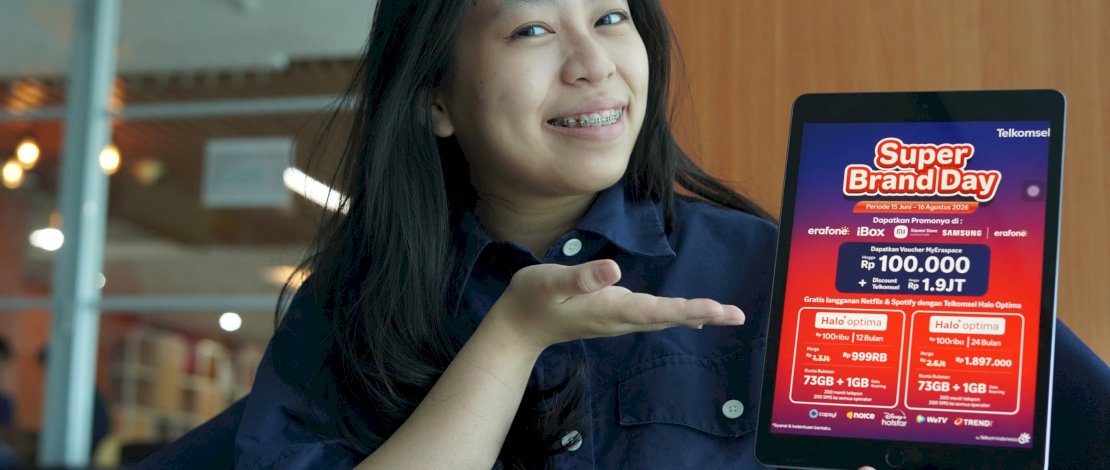 Telkomsel dan Erajaya Perkuat Ekosistem Digital Indonesia Timur Lewat Program Super Brand Day