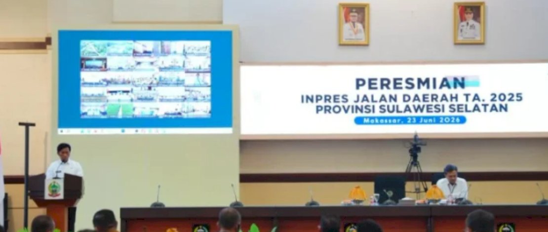 Inpres Jalan Daerah 2025 Kucurkan Rp258 Miliar, Sulsel Perkuat Konektivitas 20 Kabupaten/Kota