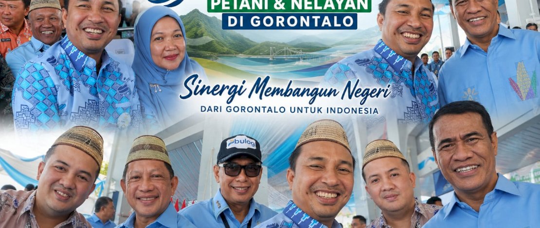 Kenakan Upia Karanji, Bupati Luwu Utara Tampil Kompak Bareng Mendagri dan Mentan di PENAS XVII Gorontalo