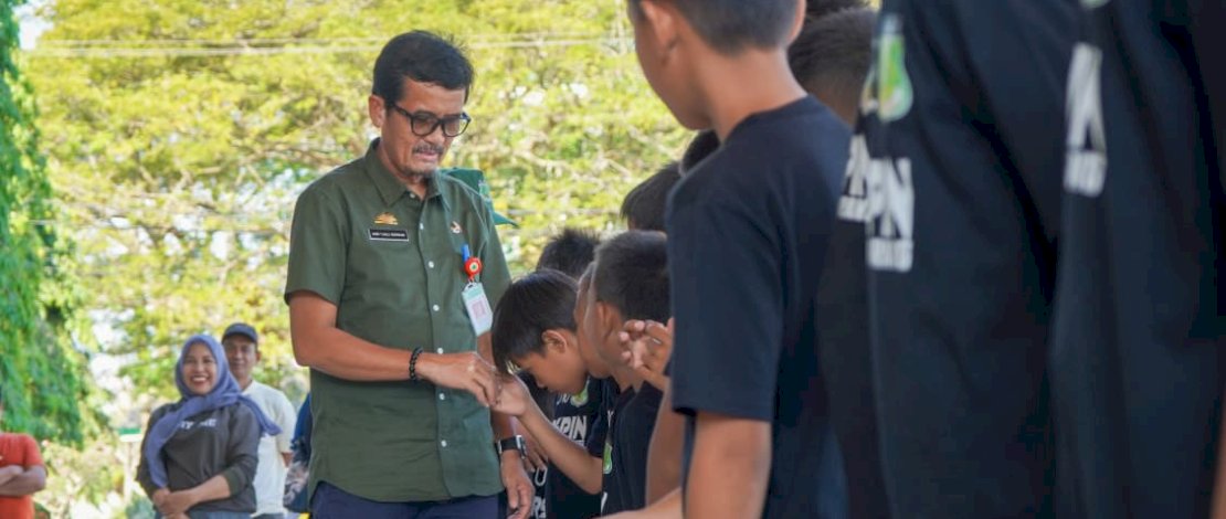 Bawa Nama Daerah, Pemain Muda Pinrang Diminta Tampil dengan Semangat dan Karakter Juara