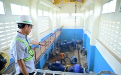 Andi Syahrum Tinjau Persiapan Pompa Air Baku Moncongloe, Perkuat Pasokan untuk Utara dan Timur Makassar