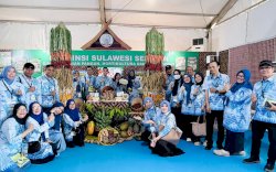 Sulsel Borong Tiga Gelar Juara di PENAS XVII Gorontalo, Stand Agribisnis Terbaik Kategori Provinsi