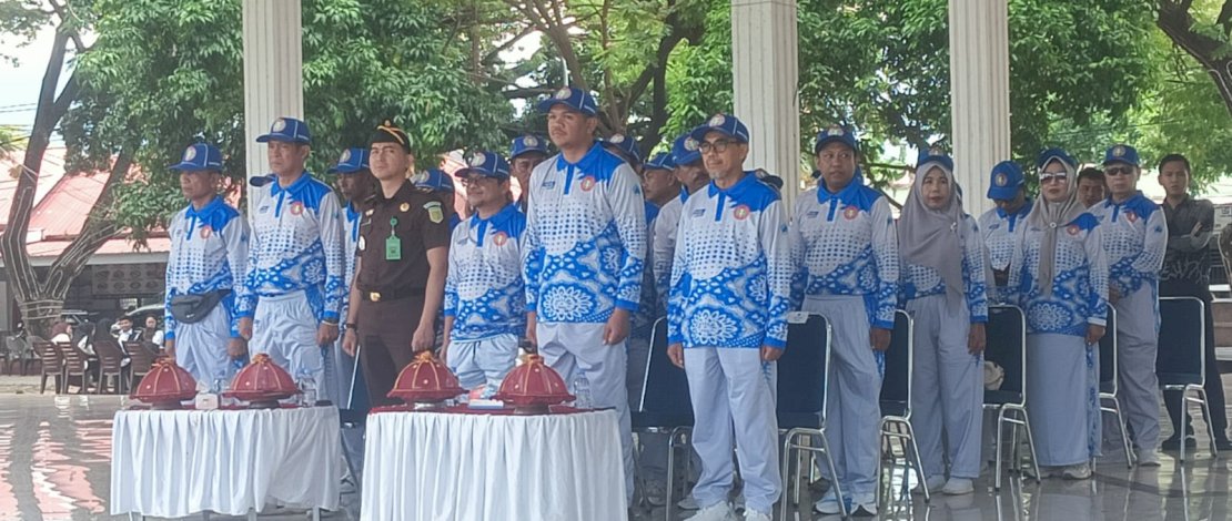 Bupati Bantaeng, Muh Fathul Fauzy Nurdin, secara resmi melepas kontingen PGRI Kabupaten Bantaeng yang akan berlaga pada Pekan Olahraga, Seni dan Pembelajaran PGRI Tingkat Provinsi Sulsel Tahun 2026 di Kabupaten Sidrap.
