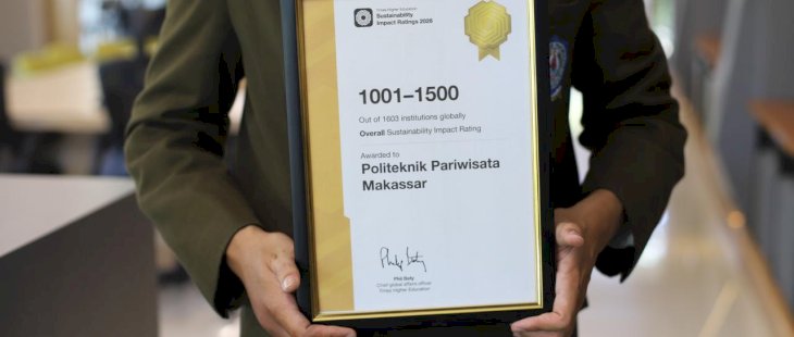 Poltekpar Makassar Masuk Peringkat Dunia THE Sustainability Impact Ratings 2026