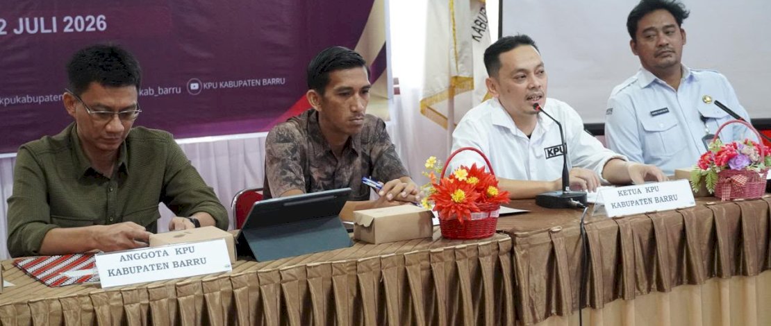 KPU Barru Perbarui Data Pemilih, Libatkan Forkopimda dan Lintas Instansi Jaga Akurasi Daftar Pemilih