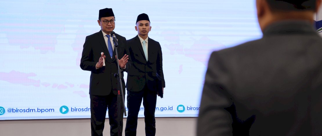 Taruna Ikrar Minta 58 Pejabat Baru BPOM Jadi Teladan, Tolak Korupsi, Suap, dan Gratifikasi