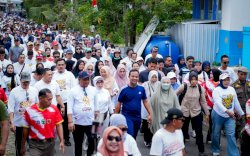 Puluhan Ribu Warga Semarakkan Jalan Sehat Anti Mager Bersama Gubernur Sulsel Peringati 67 Tahun Kabupaten Luwu