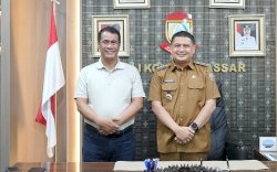 Mentan Amran Sambangi Kantor Balai Kota, Appi: Suatu Kehormatan Bagi Pemerintah Kota Makassar