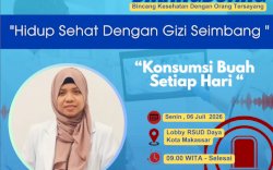 RSUD Daya Edukasi Masyarakat Lewat BIKANGDOANG, Ajak Warga Biasakan Konsumsi Buah Setiap Hari