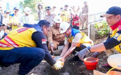 Gubernur Sulsel Ground Breaking Pelebaran Jembatan Sungai Maros A, Perkuat Konektivitas Jalur Trans Sulawesi