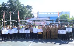 Sinergi Pemkab, Kementan, dan Polri Perkuat Modernisasi Pertanian di Takalar, Petani Terima 13 Unit Alsintan