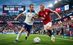 Haaland vs Kane, Duel Mesin Gol Penentu Tiket Semifinal Piala Dunia 2026